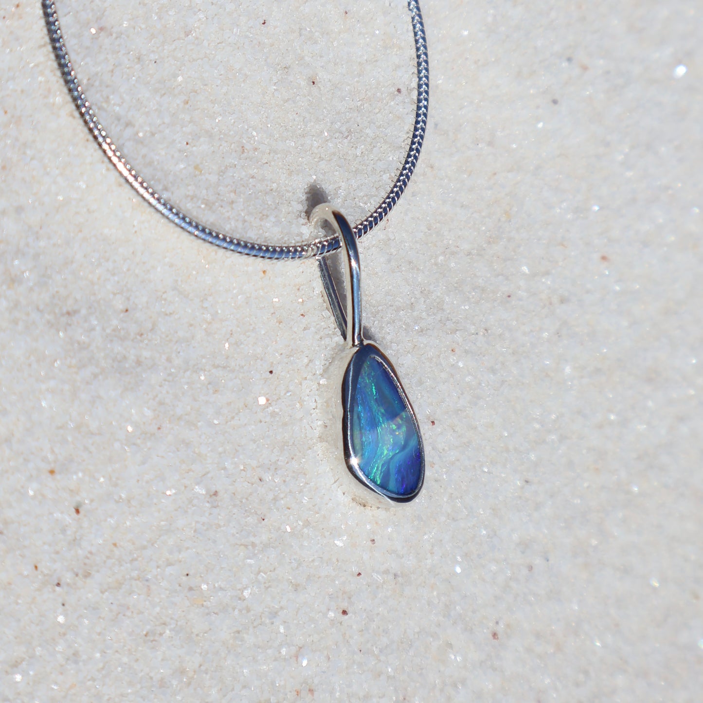 River blue Aussie Opal