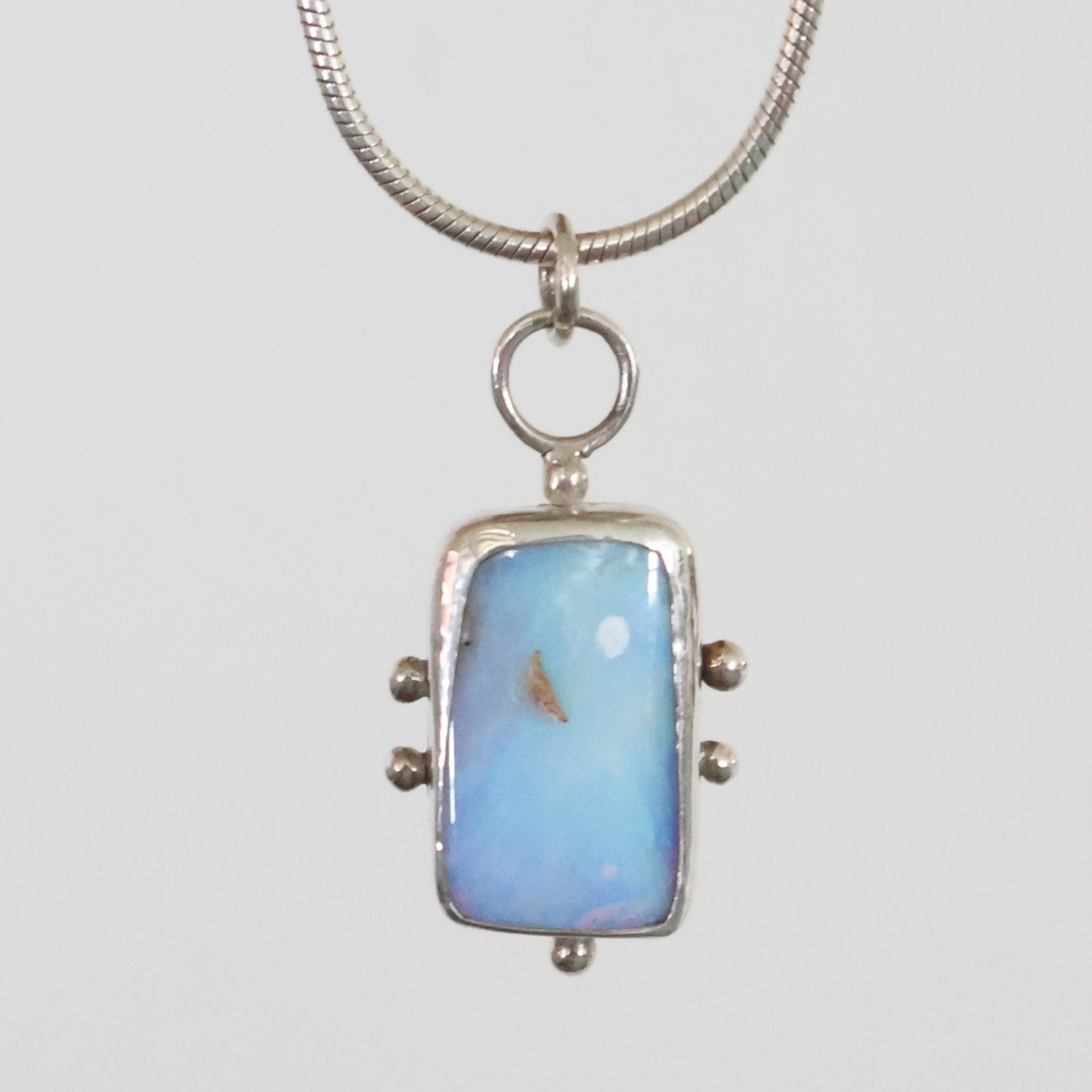 Baby blue delight pendant charm