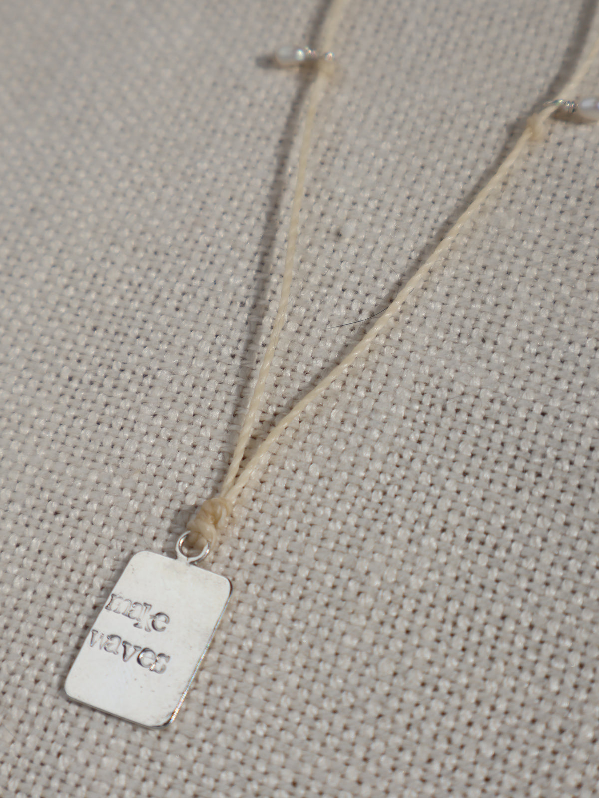 Make Waves Charm Pendant