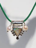 Green Modern Gypsy Necklace