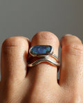 Caribbean waters Opal ring