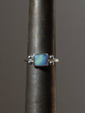 Sea opal ring