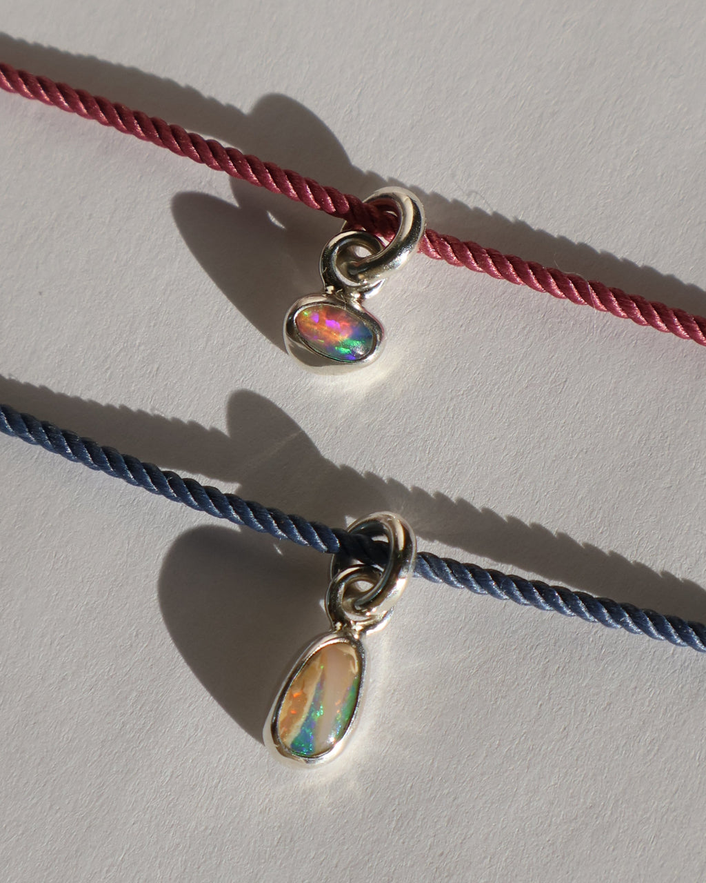 Green Tiny Opal Pendant Charm