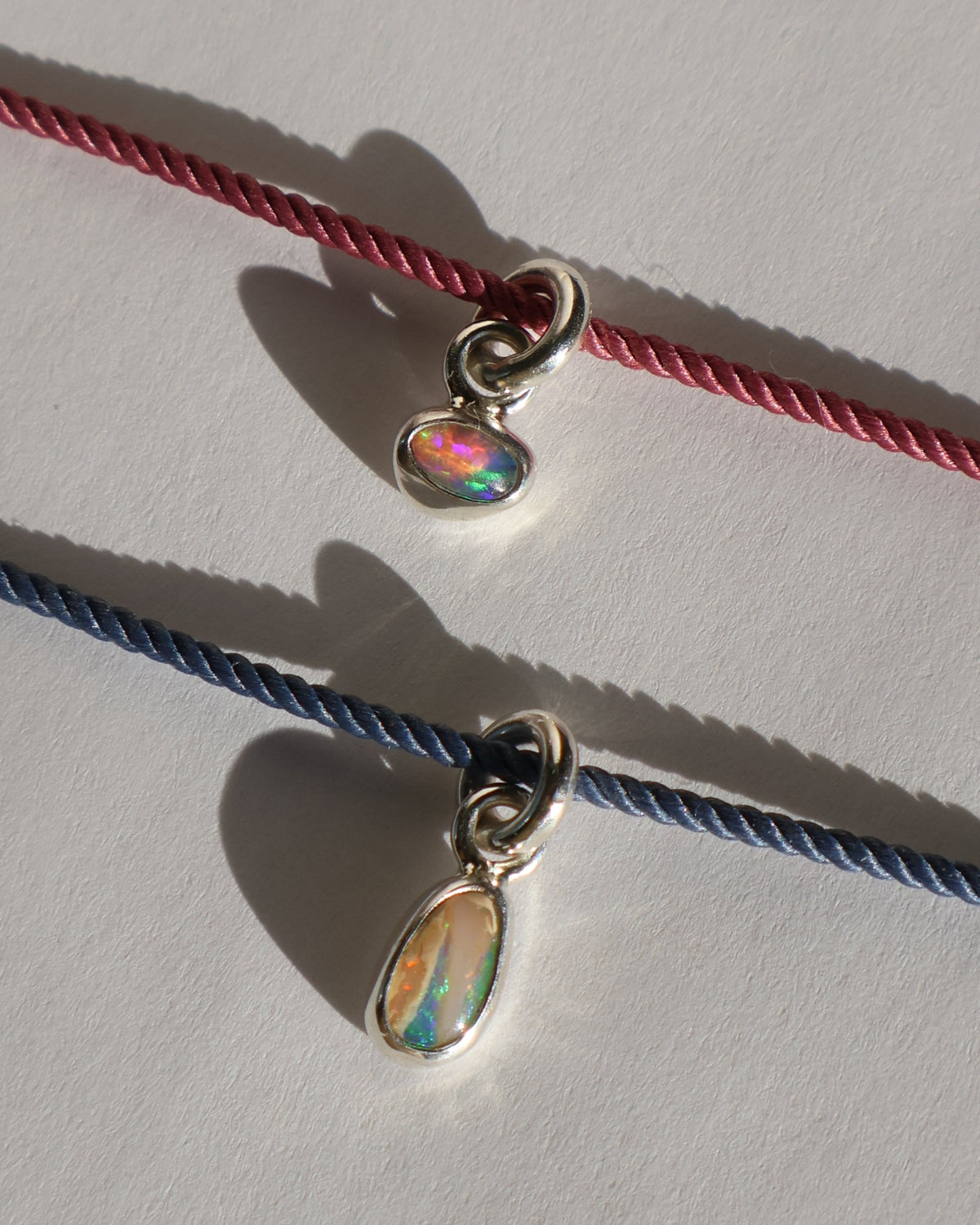 Green Tiny Opal Pendant Charm