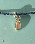 Green Tiny Opal Pendant Charm