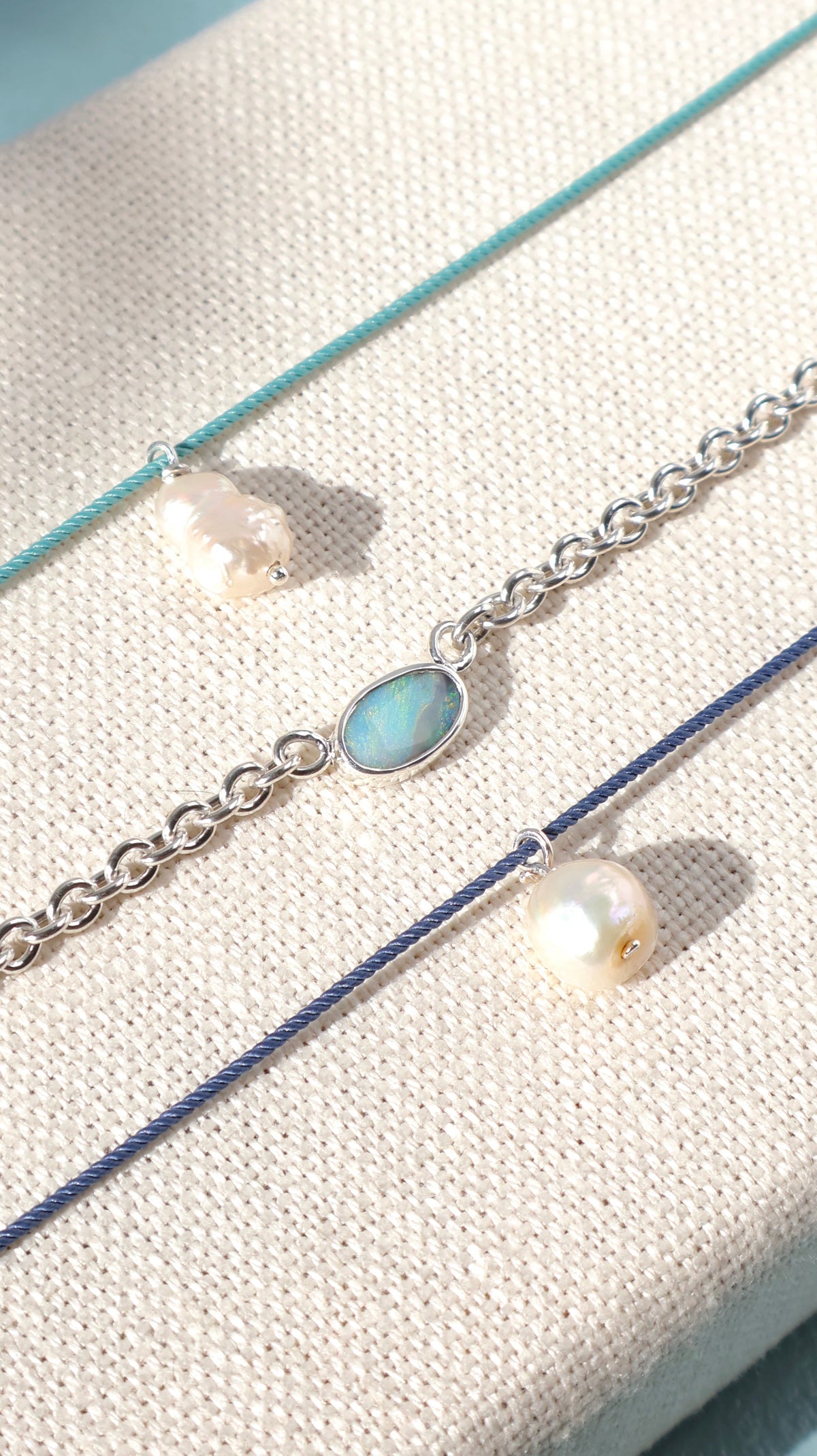 Chunky Blue Opal Choker