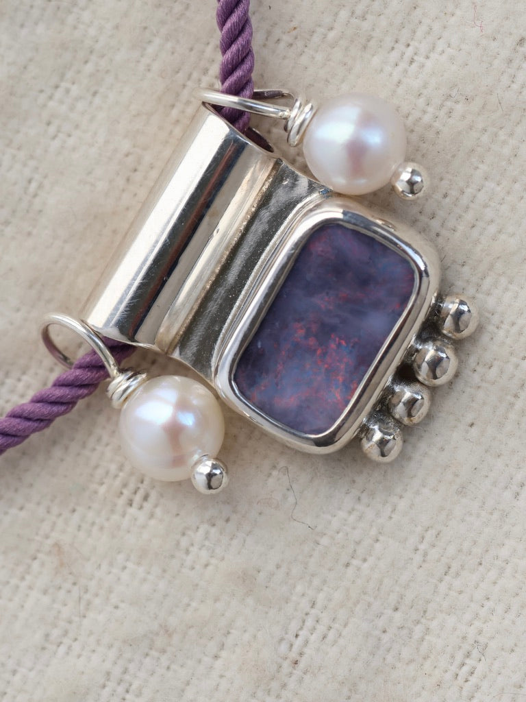 Blue Modern Gypsy Necklace