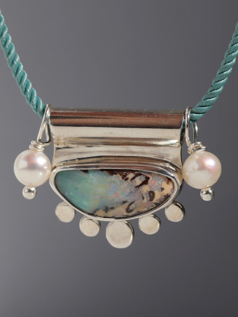 Blue Modern Gypsy Necklace