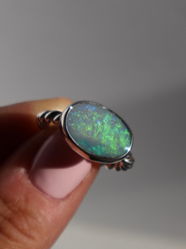 Ridge Opal Ring
