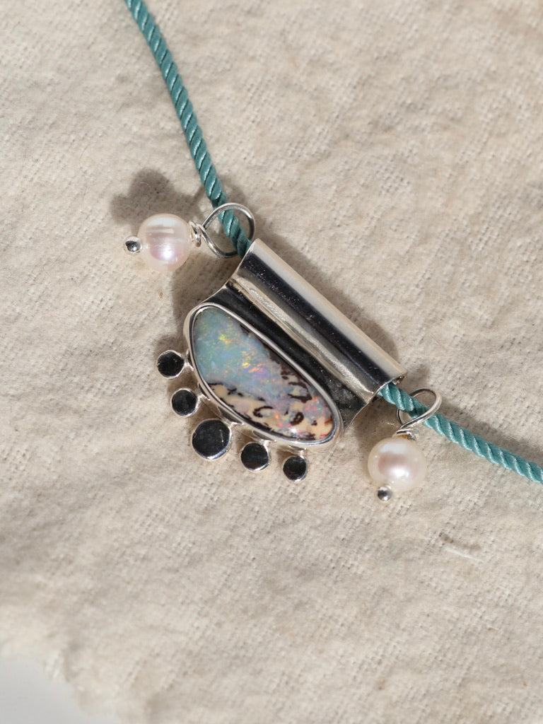 Blue Modern Gypsy Necklace