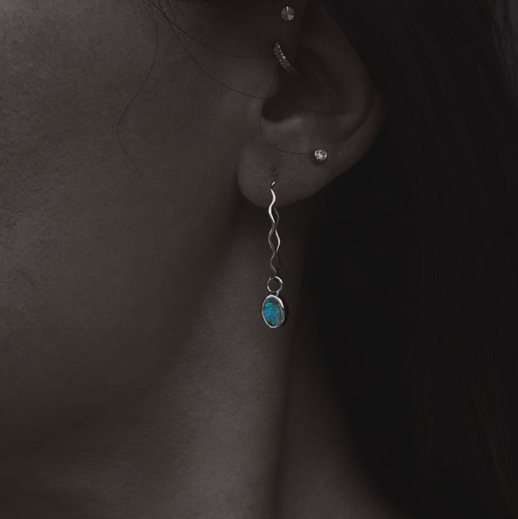 Opal Tide Hoops