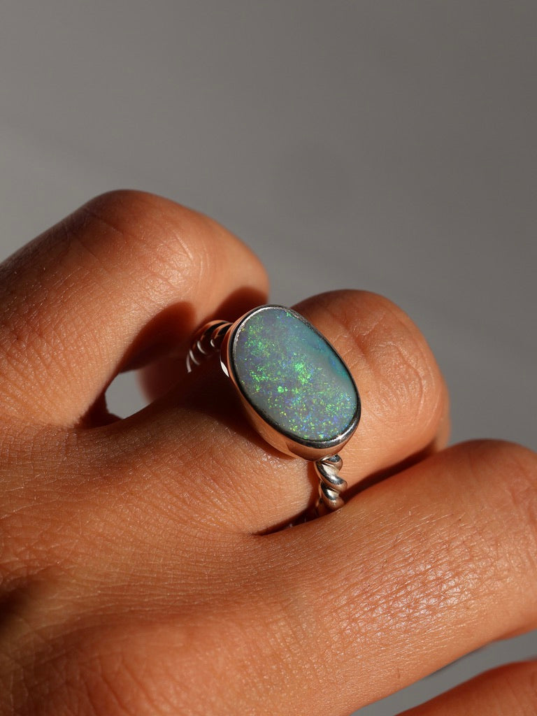 Ridge Opal Ring
