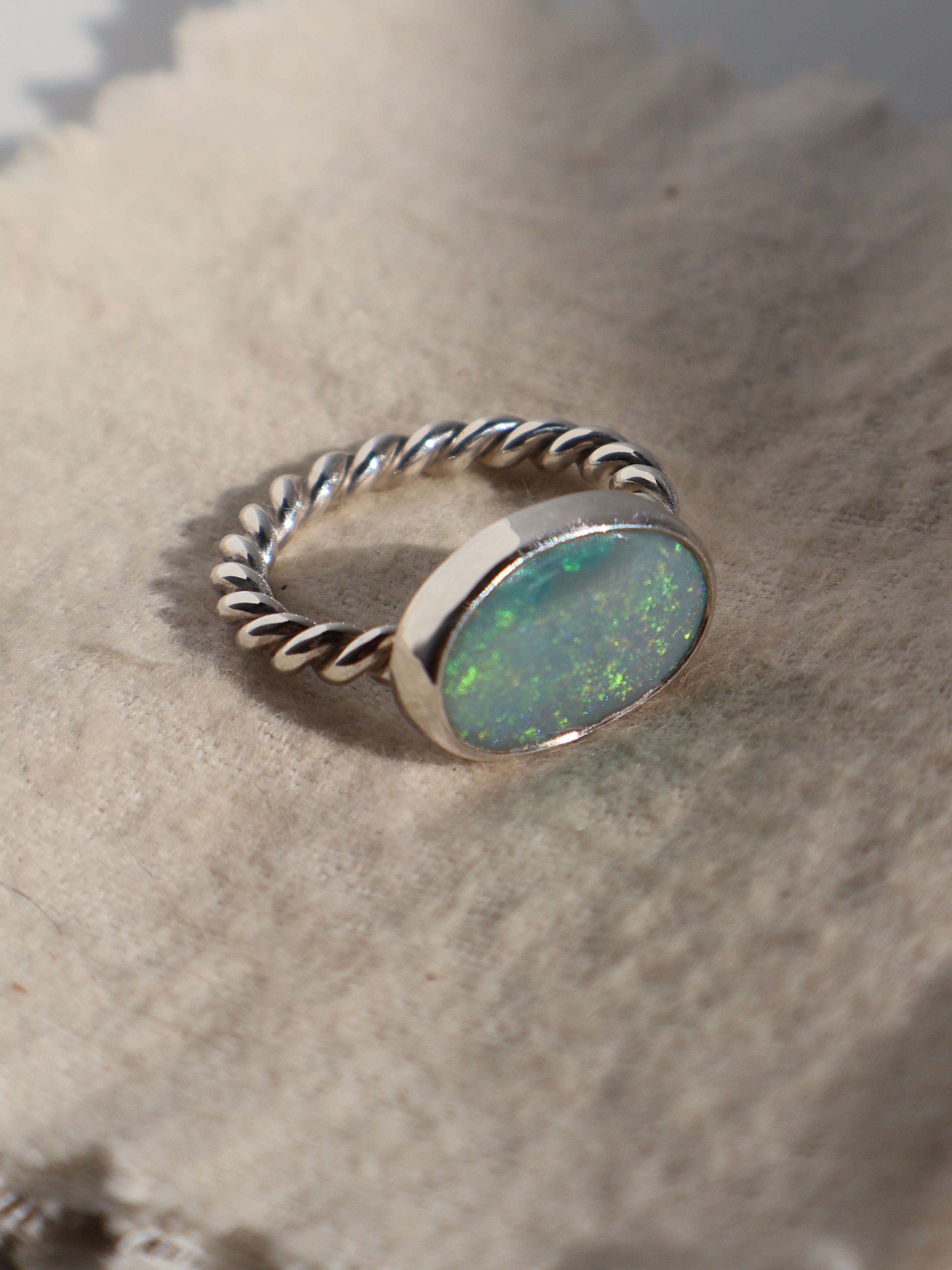 Ridge Opal Ring