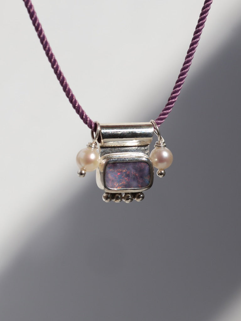 Blue Modern Gypsy Necklace