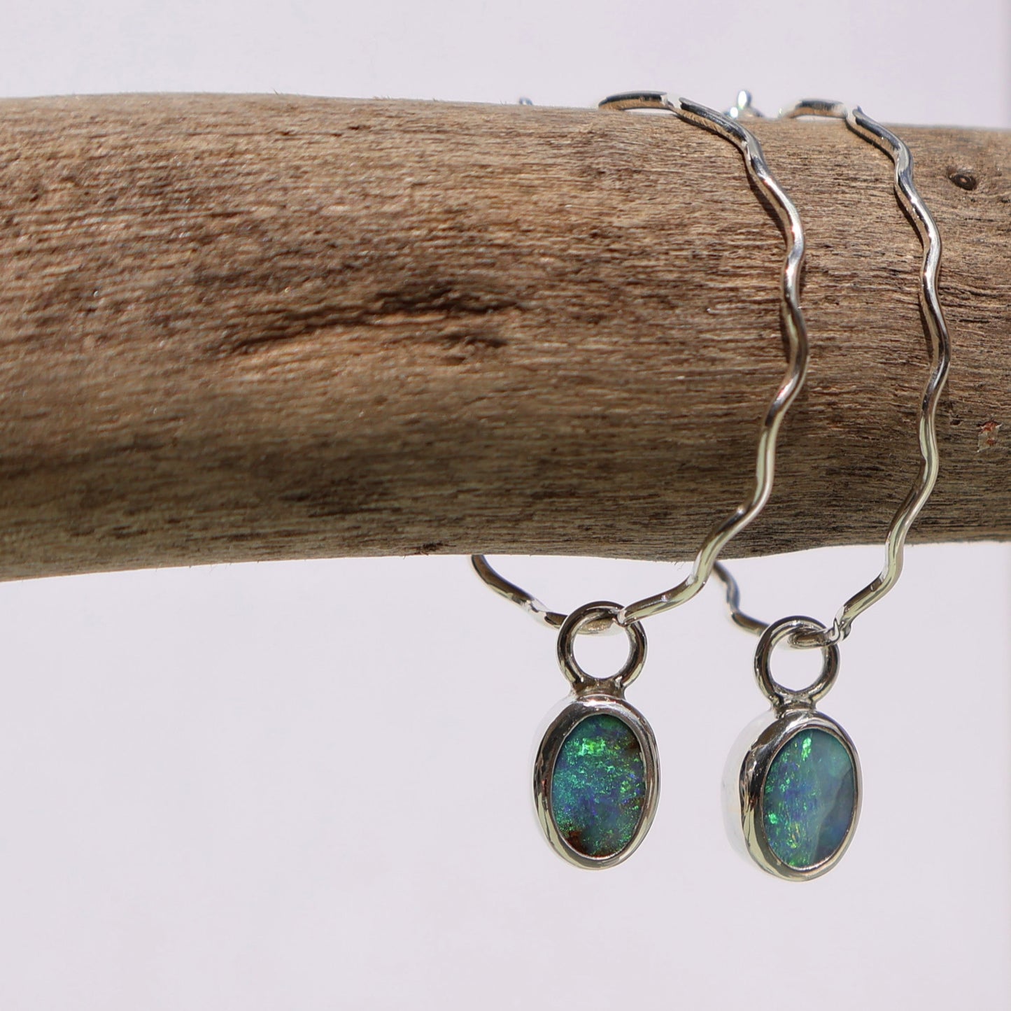 Opal Tide Hoops