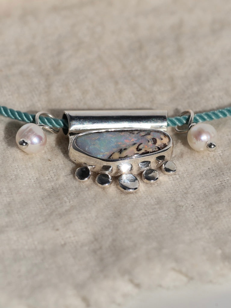 Blue Modern Gypsy Necklace