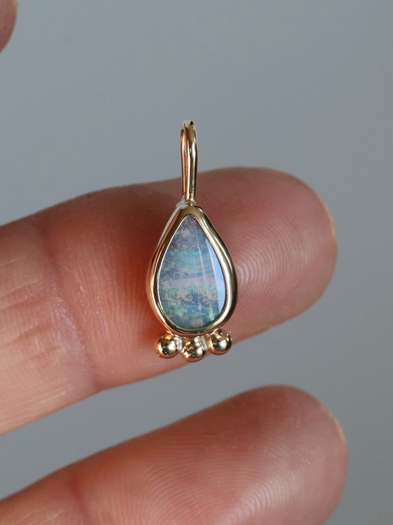 Gold Aussie Opal pendant