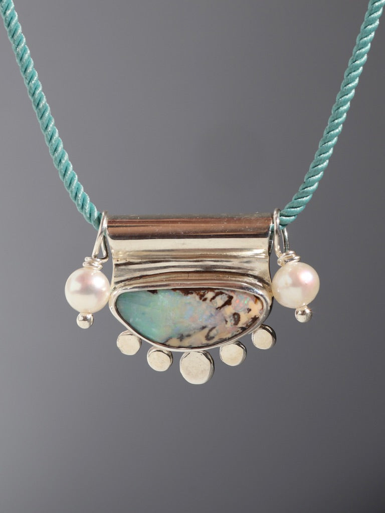 Blue Modern Gypsy Necklace