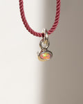Pink Tiny Opal Pendant Charm
