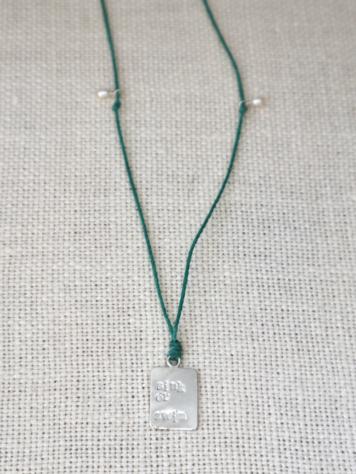 Sink or Swim Charm Necklace