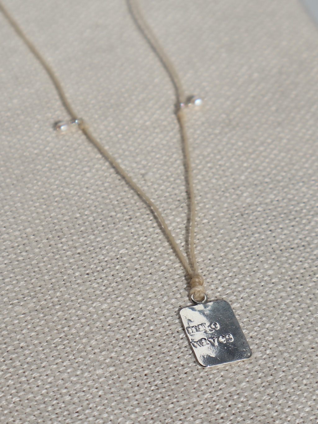 Make Waves Charm Pendant