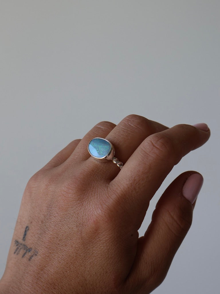 Ridge Opal Ring