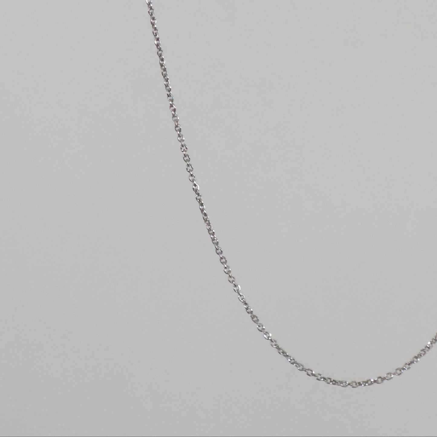 Sterling Silver Cable Chain 18"