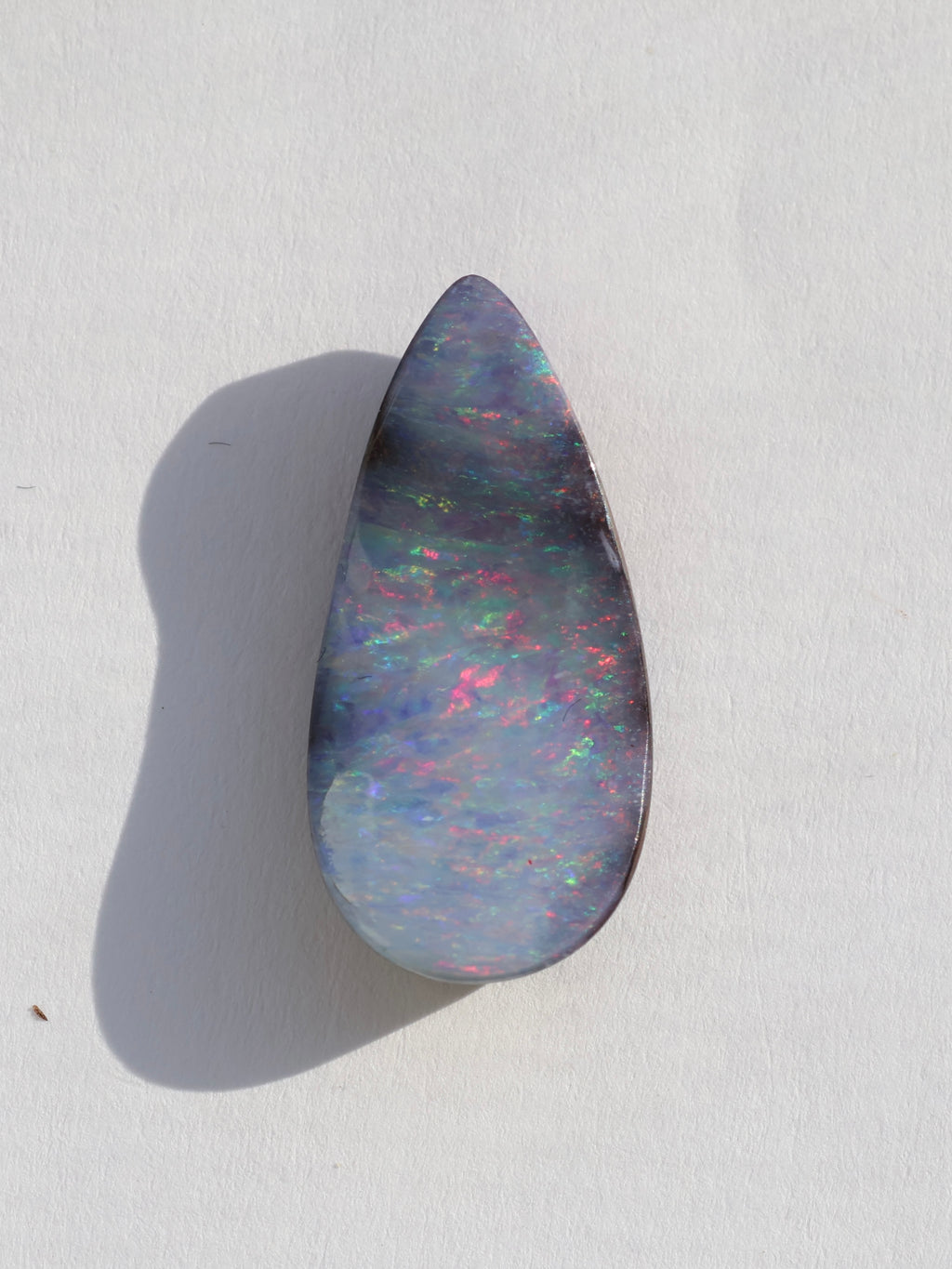 Custom Teardrop Cotton Candy Aussie Opal