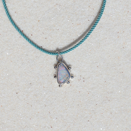 Cotton Candy Opal Charm
