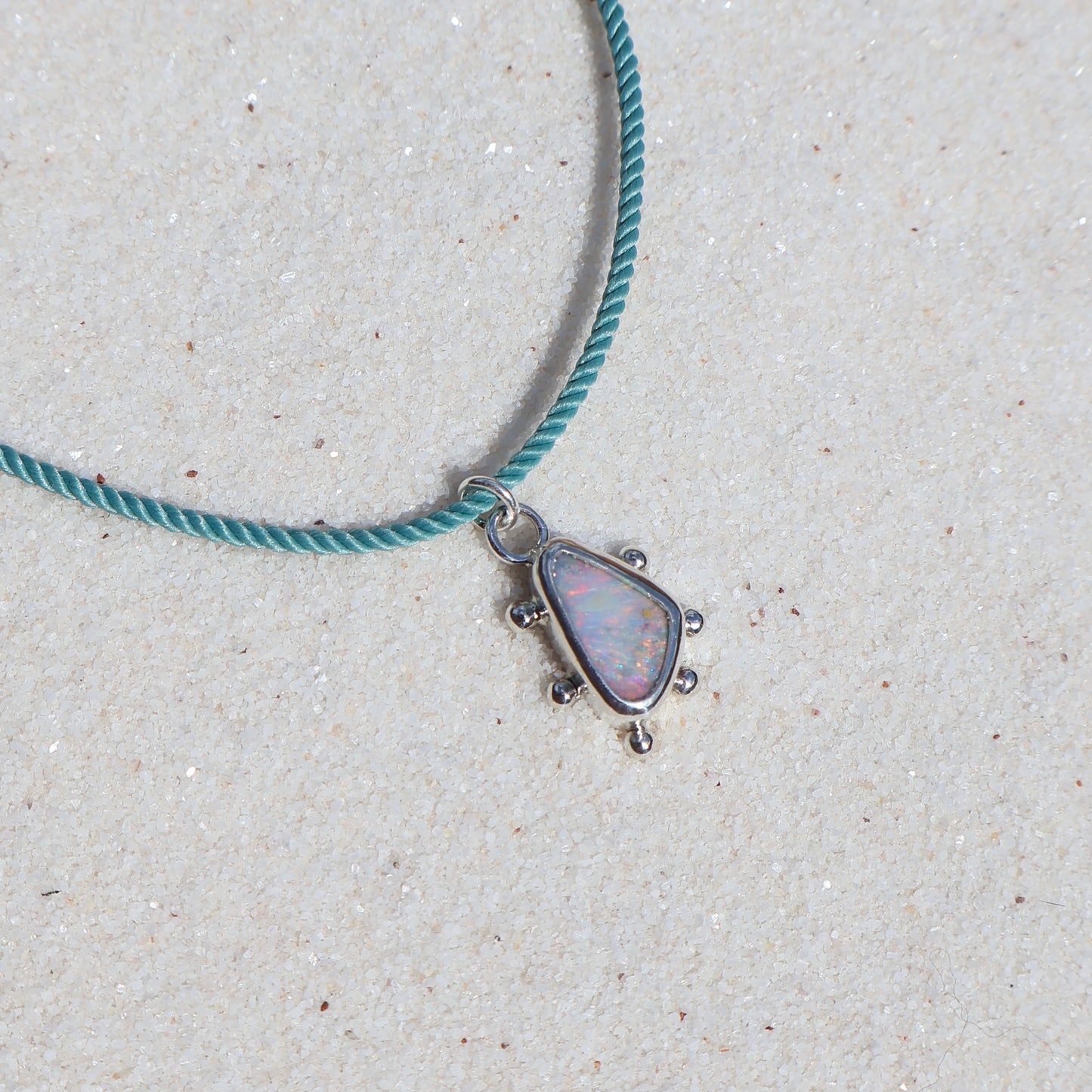 Cotton Candy Opal Charm