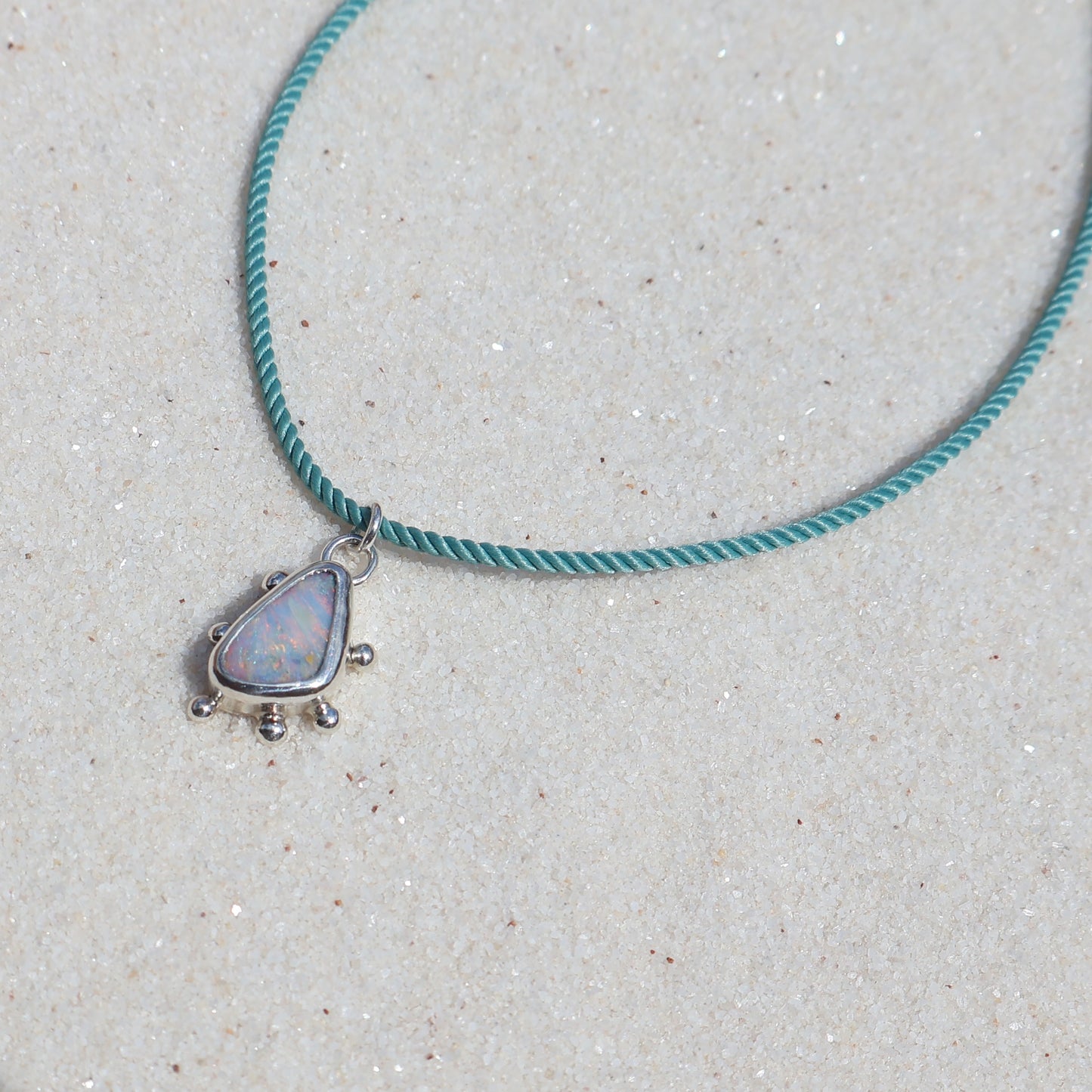 Cotton Candy Opal Charm