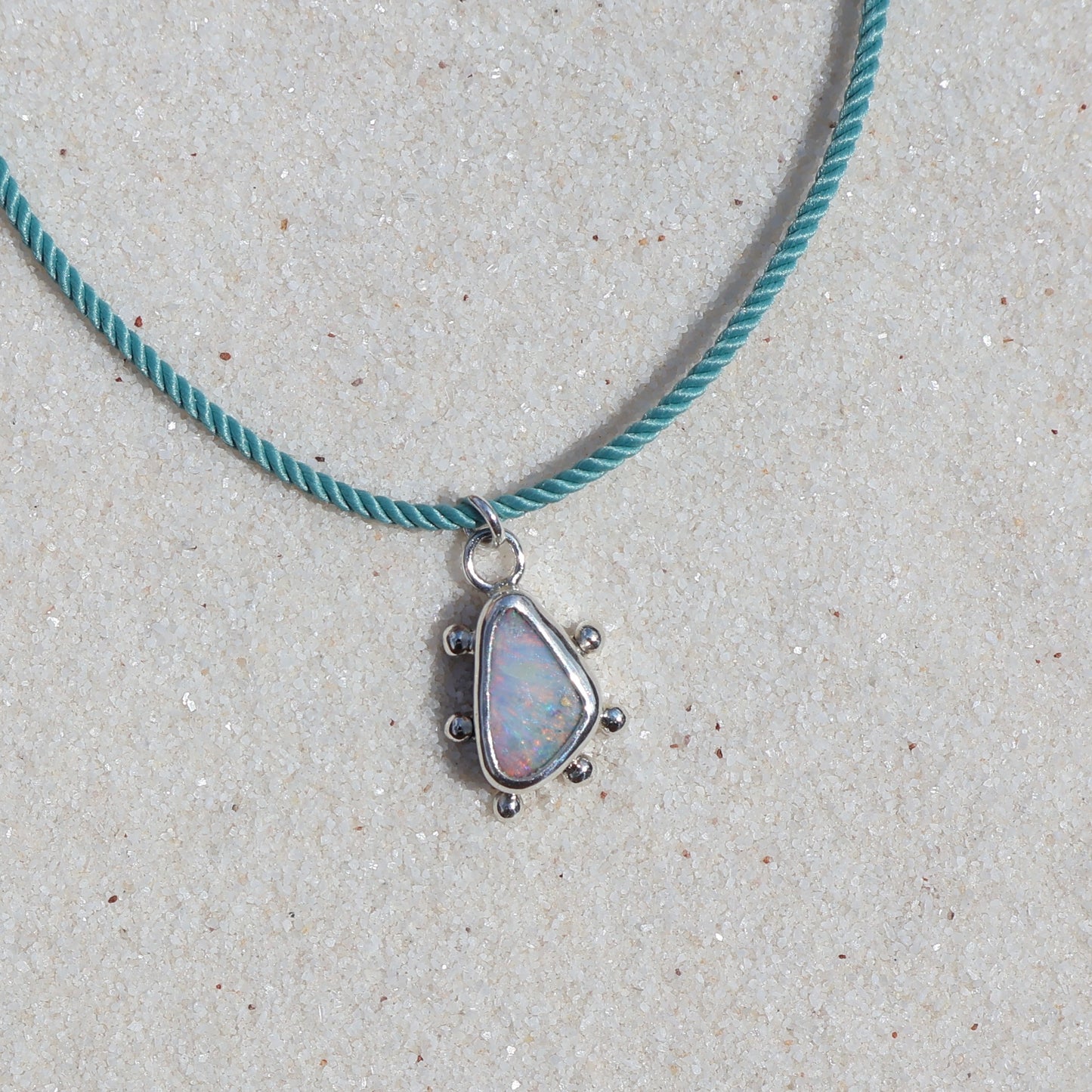 Cotton Candy Opal Charm