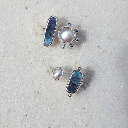 Opal and Pearl Ring