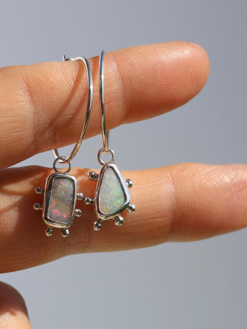 Mixmatched Aussie Opal Ear Charms
