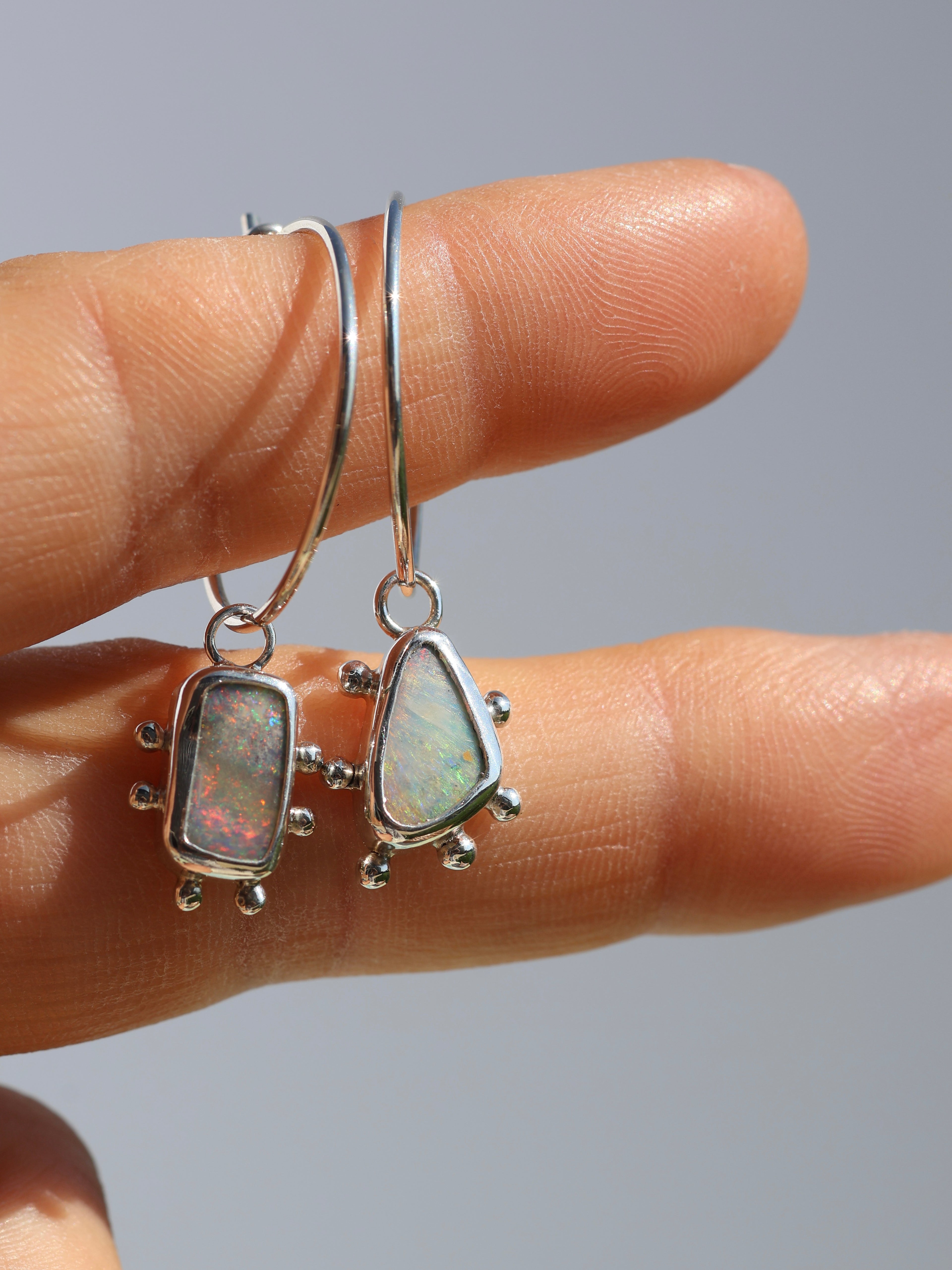 Mixmatched Aussie Opal Ear Charms