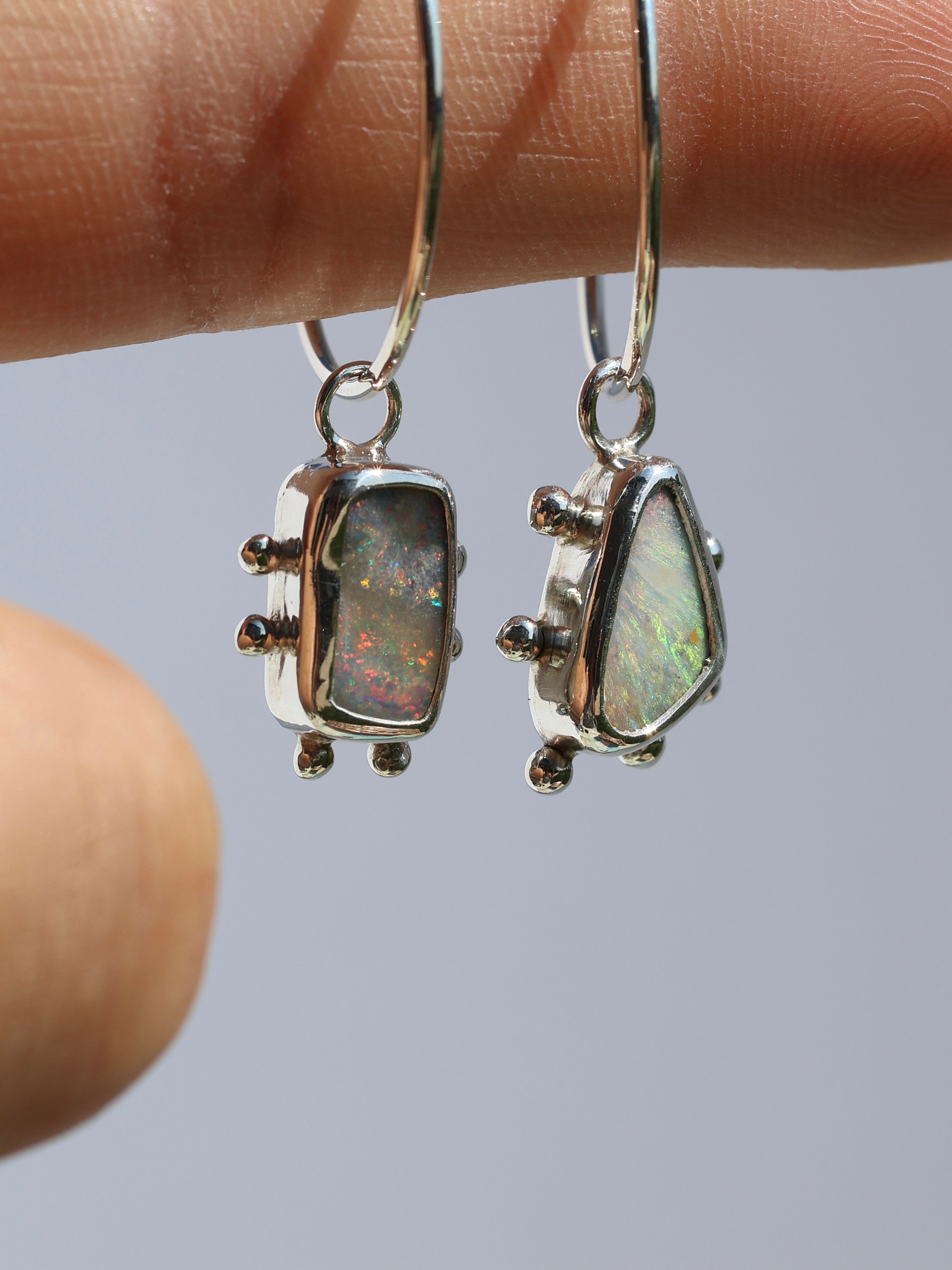 Mixmatched Aussie Opal Ear Charms