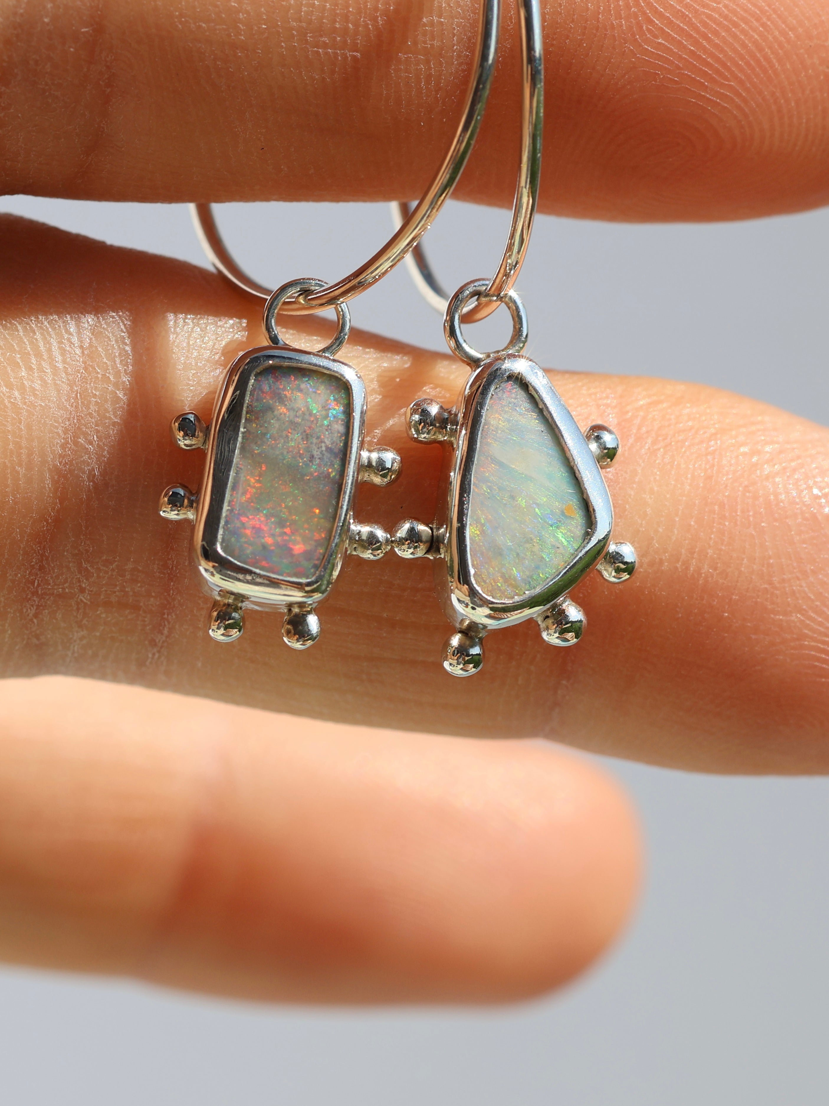 Mixmatched Aussie Opal Ear Charms