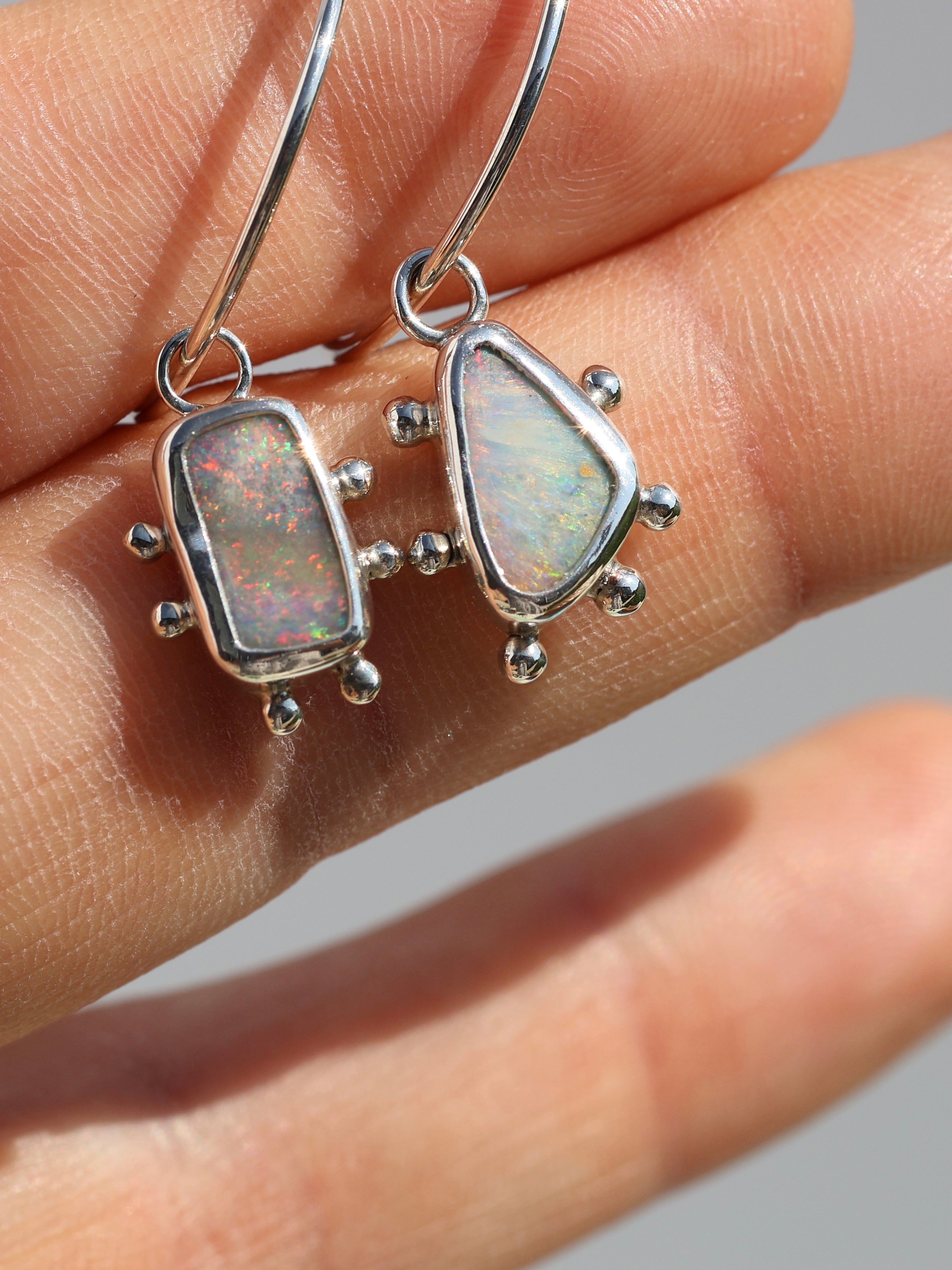 Mixmatched Aussie Opal Ear Charms