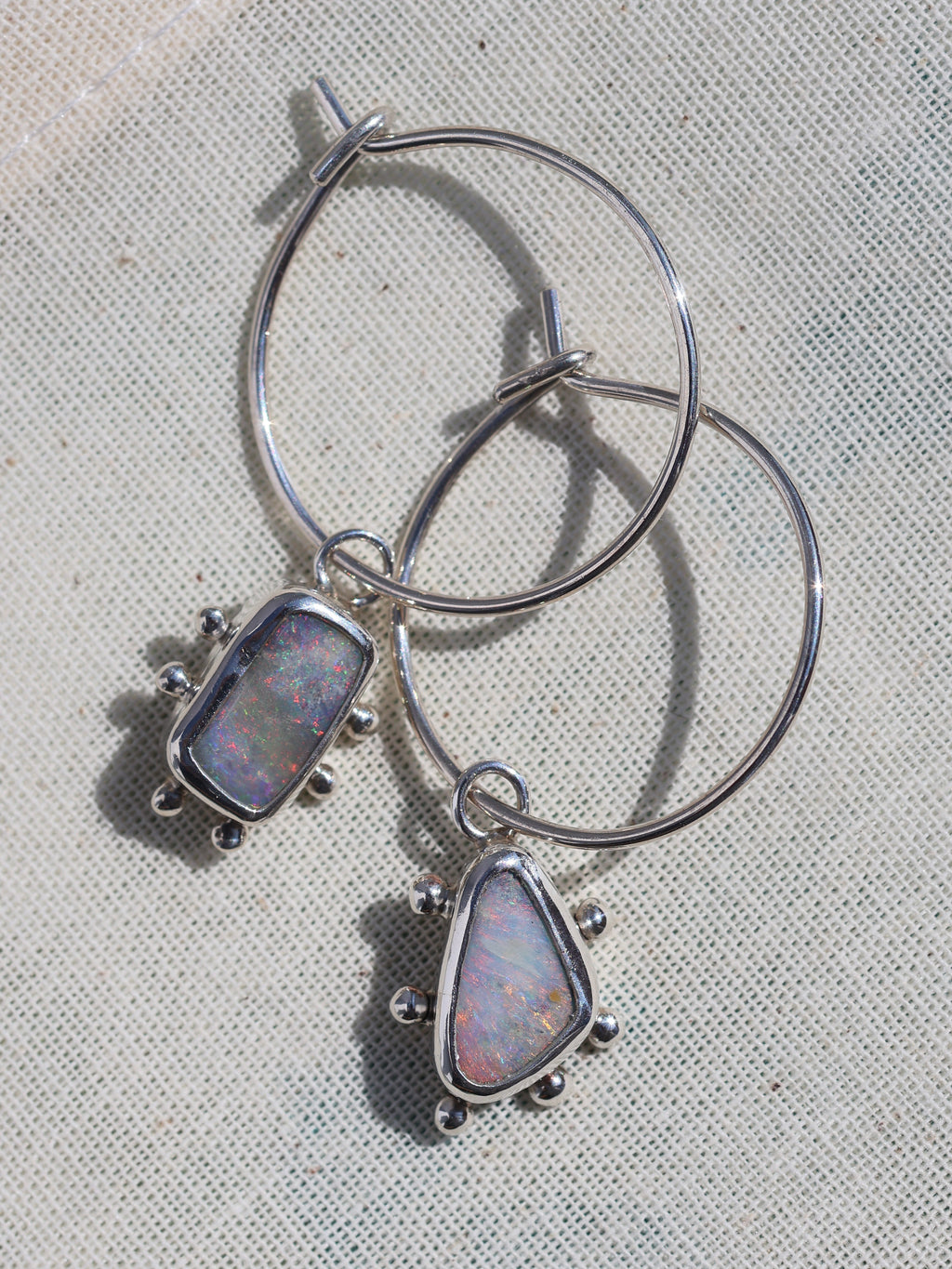 Mixmatched Aussie Opal Ear Charms