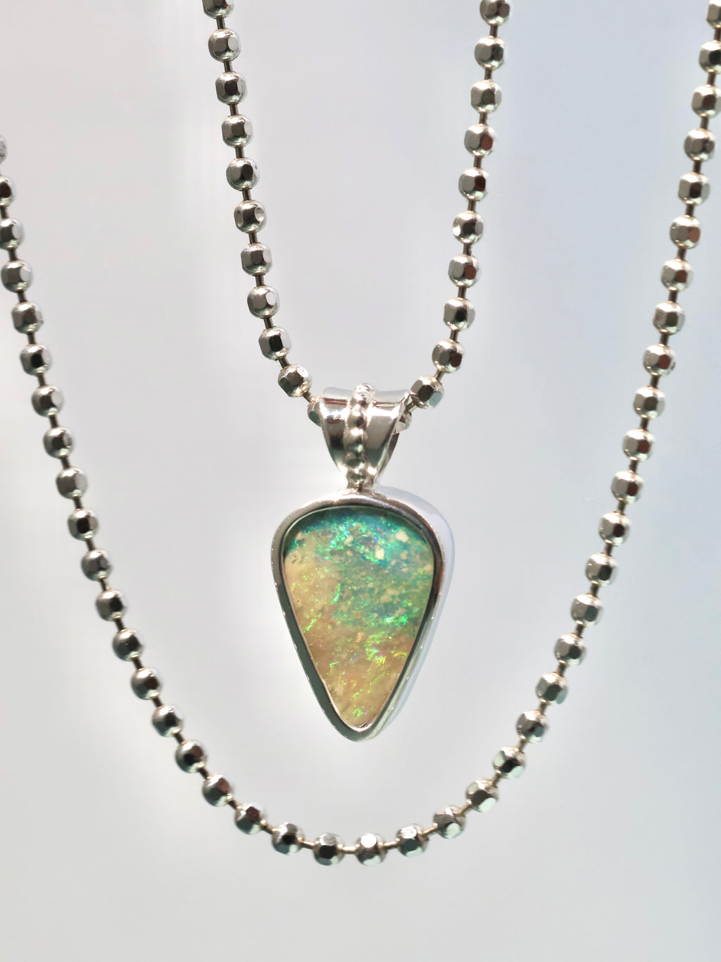 Neon Opal Necklace