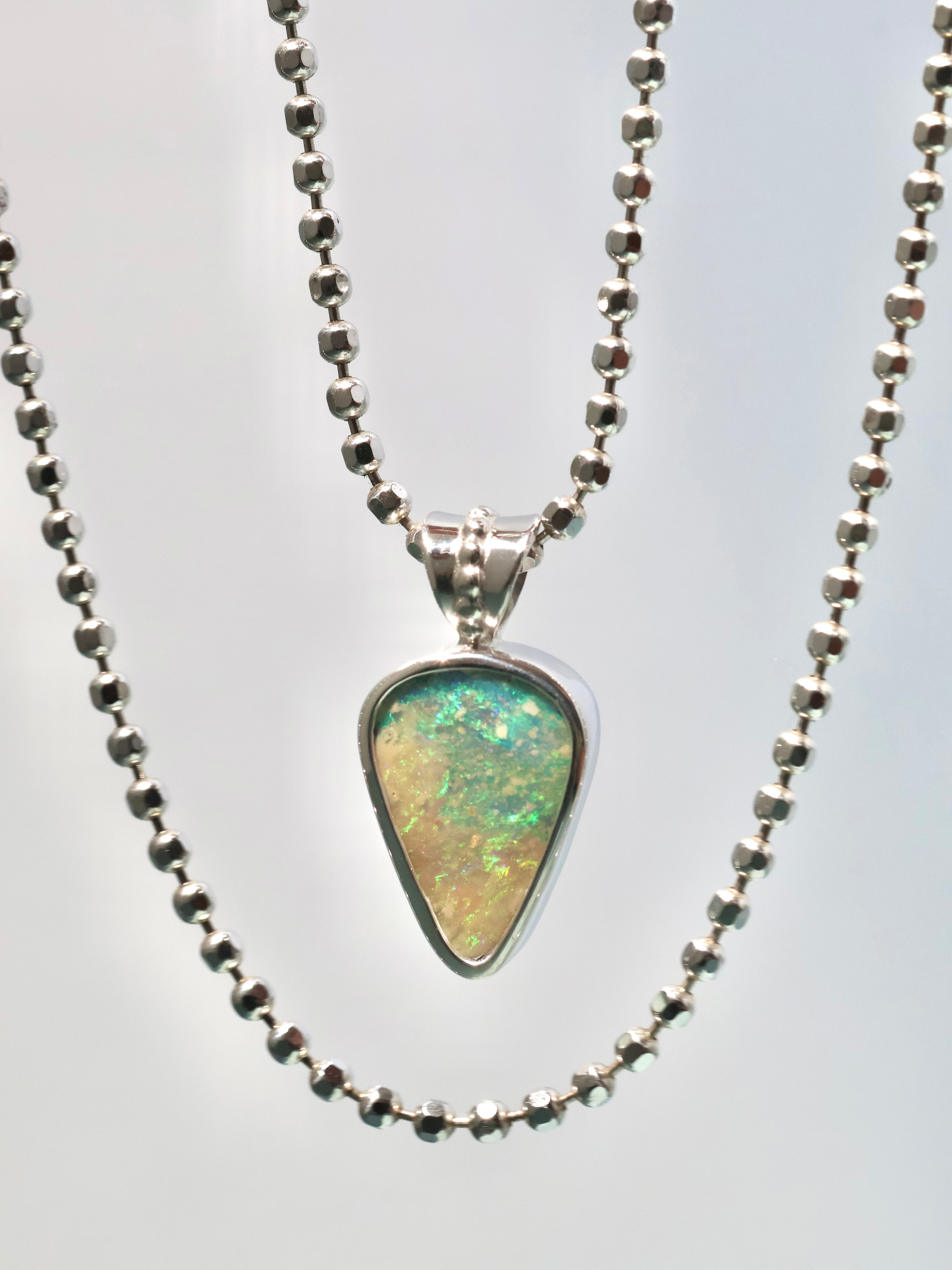 Neon Opal Necklace
