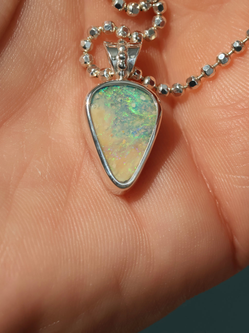 Neon Opal Necklace