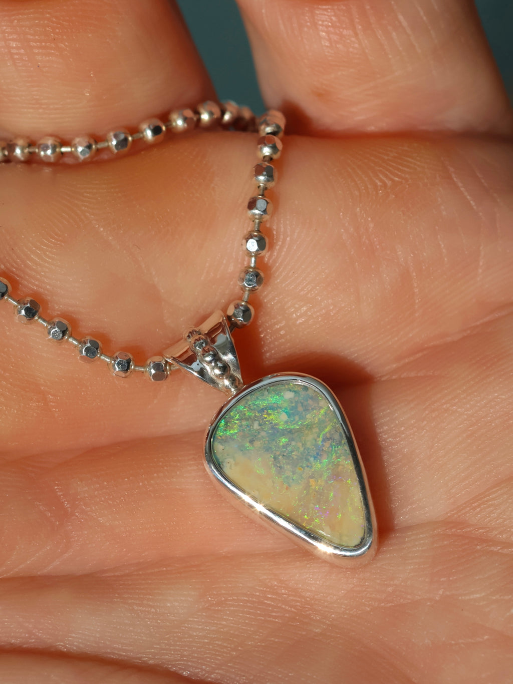 Neon Opal Necklace