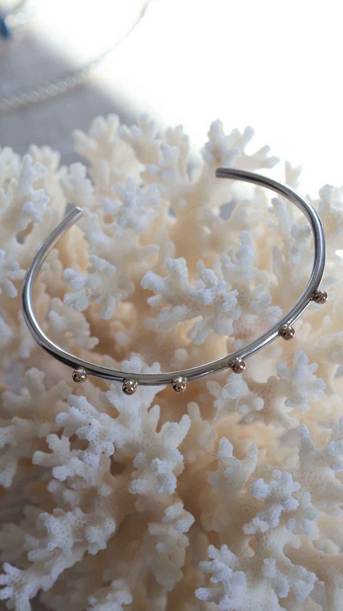 Gold Dotted Cuff