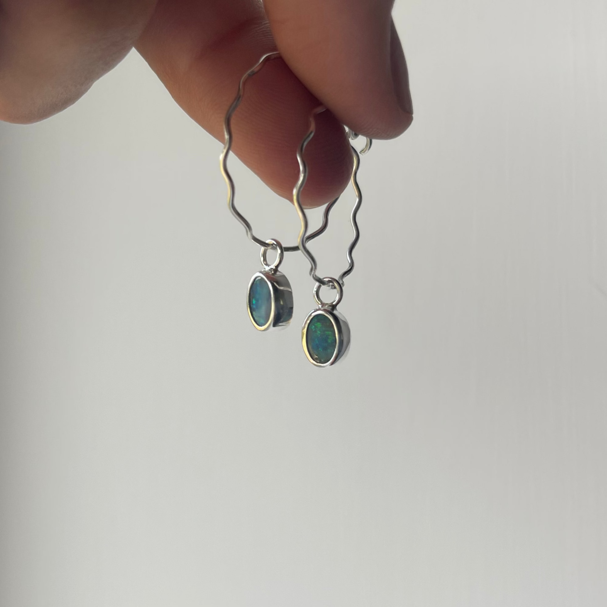 Opal Tide Hoops